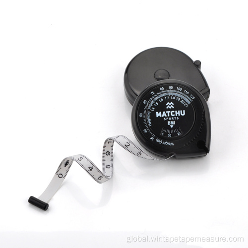 Healthcare Bmi Measure Black Drip Shape Healthcare BMI tape measure Manufactory